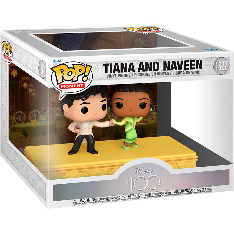Funko -  Moment Disney 100th Anniversary Tiana & Naveen    gyűjtői vinyl karakter