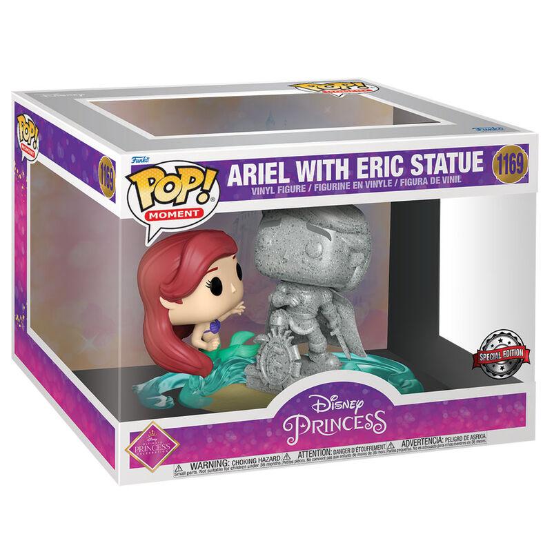 Funko -  Moments  Disney Ultimate Princess The Little Mermaid Ariel & Statue Eric Exclusive   15 cm gyűjtői vinyl karakter
