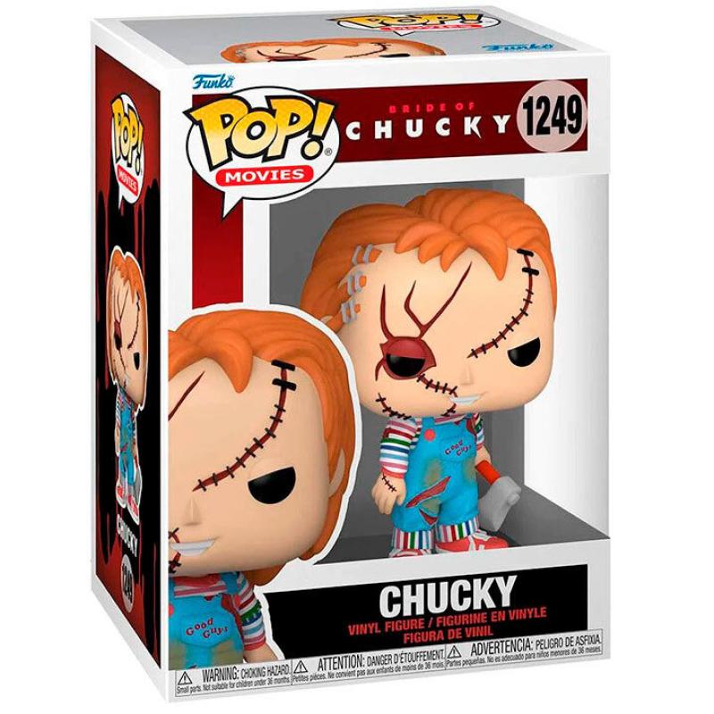 Funko -  Movies A Gyerekjáték Bride of Chucky  Chucky    gyűjtői vinyl karakter