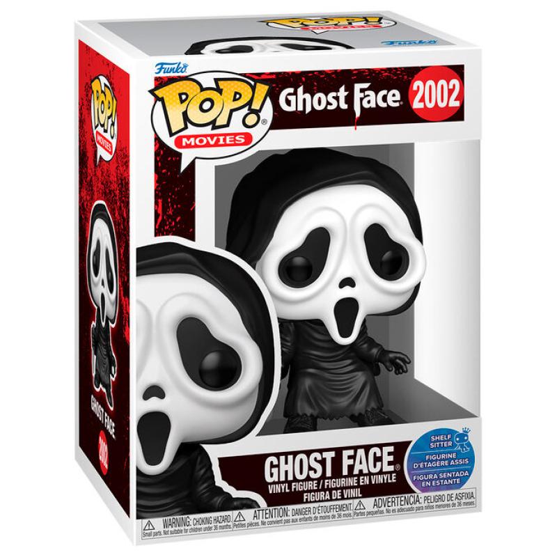 Funko -  Movies Ghost Face  Ghost Face  Sikoly Shelf Sitter    gyűjtői vinyl karakter