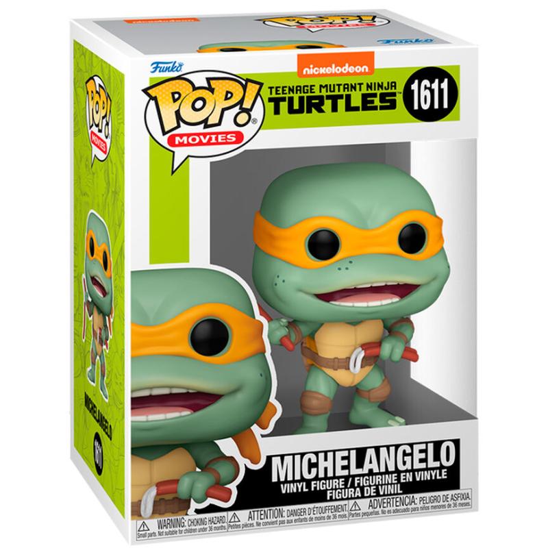 Funko -  Movies Teenage Mutant Ninja Turtles Tini nindzsa teknőcök Mutant Michelangelo    gyűjtői vinyl karakter
