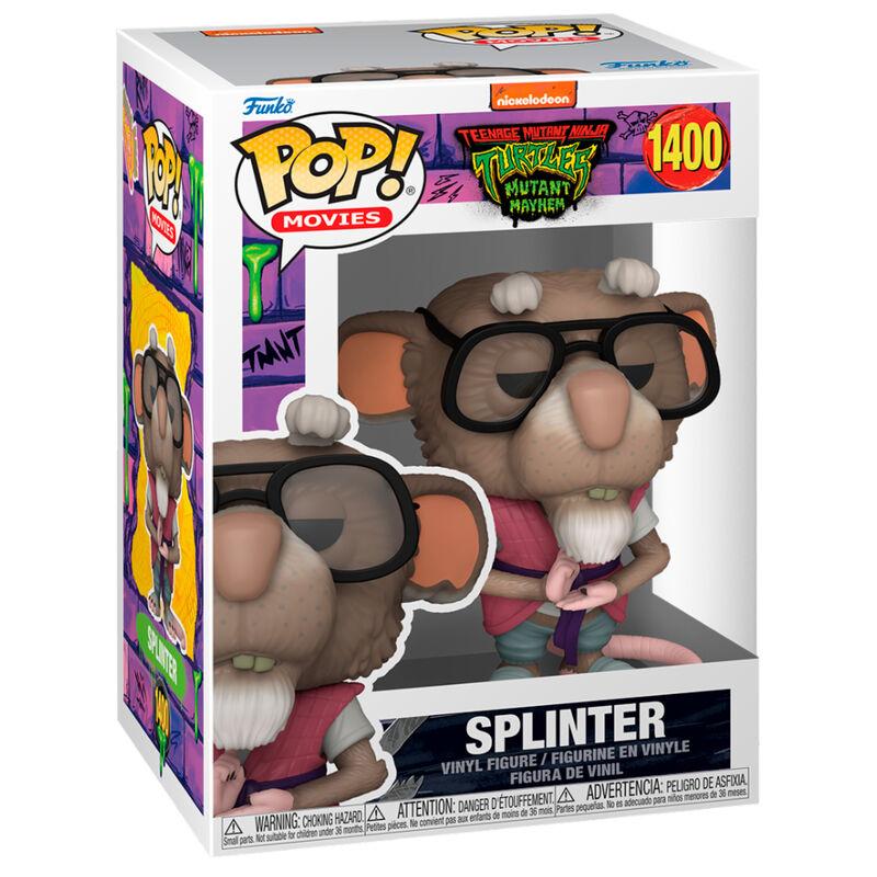 Funko -  Movies Teenage Mutant Ninja Turtles Tini nindzsa teknőcök Splinter    gyűjtői vinyl karakter
