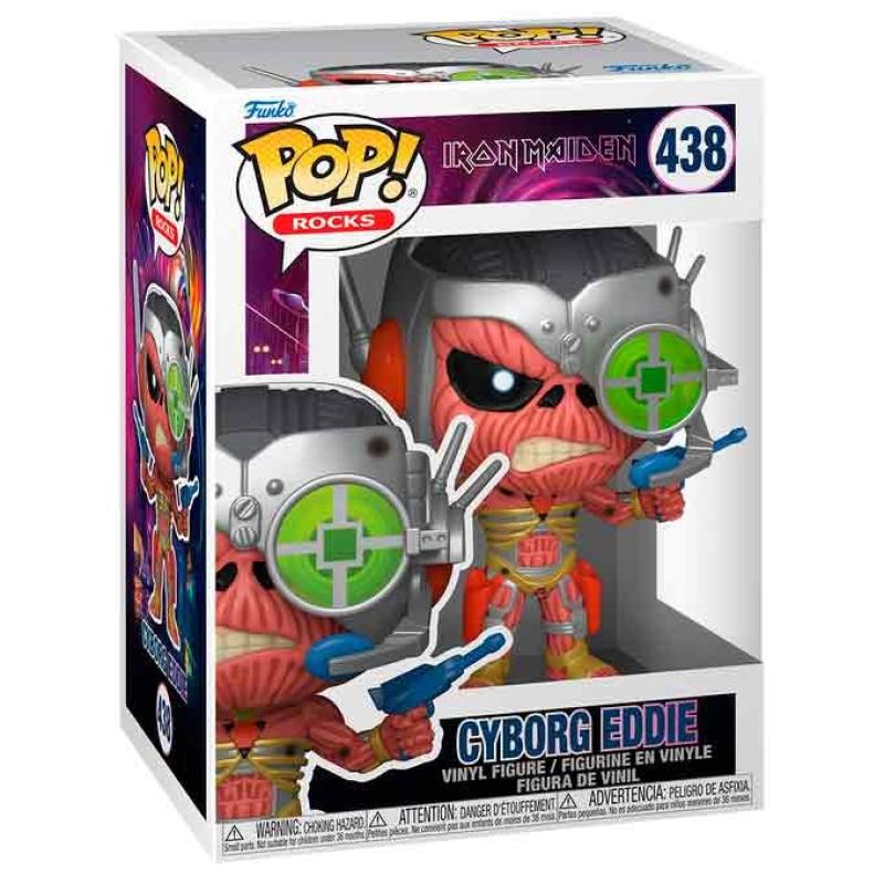 Funko -  Music & Rocks Iron Maiden Cyborg Eddie    gyűjtői vinyl karakter