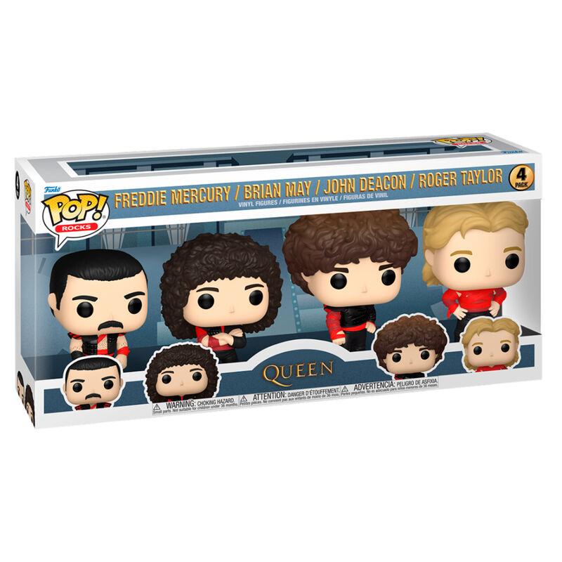 Funko -  Music & Rocks  Queen 4dbos   gyűjtői vinyl karakter szett