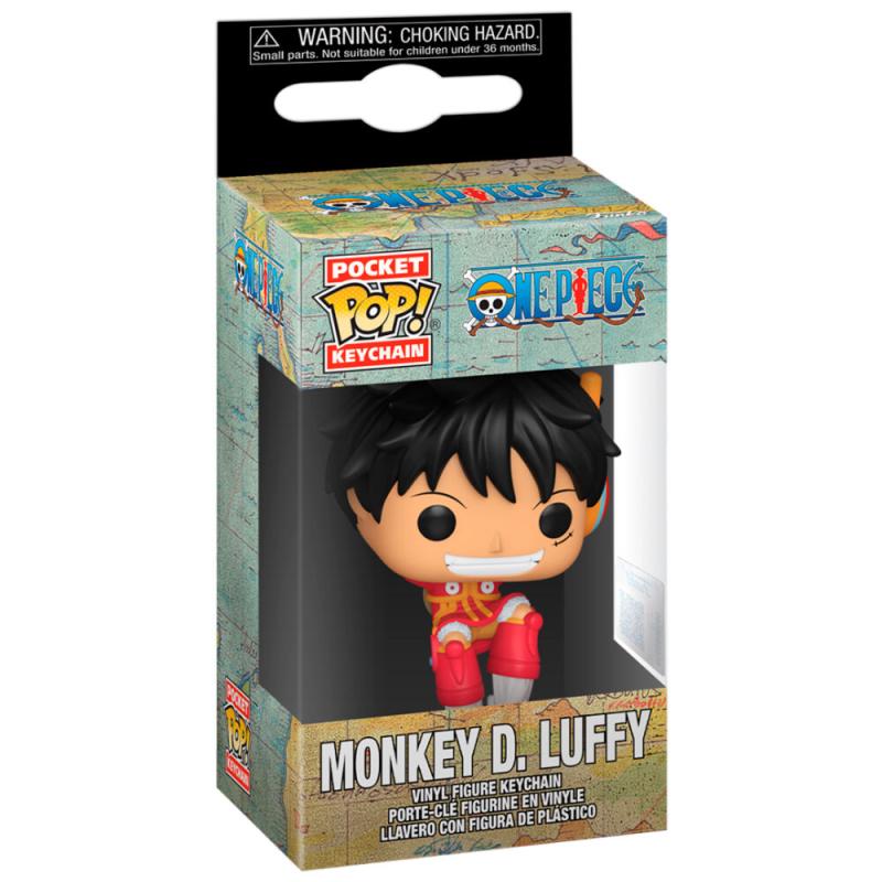 Funko -  Pocket ! One Piece Monkey D. Luffy kulcstartó