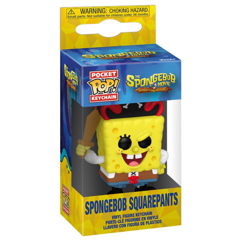 Funko -  Pocket ! SpongeBob Search for Squarepants SpongeBob SquarePants kulcstartó