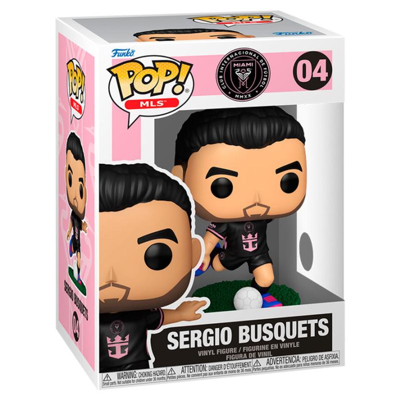 Funko -  Sport Football Inter Miami Sergio Busquets    gyűjtői vinyl karakter