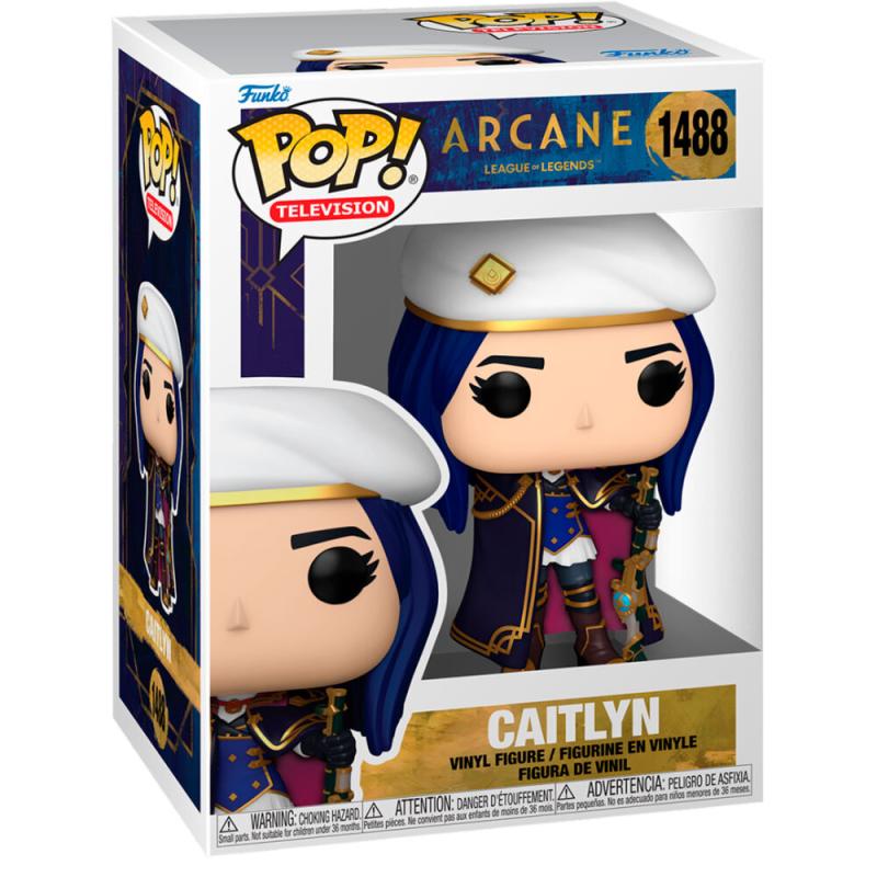 Funko -  Television League of Legends ! Arcane Caitlyn    gyűjtői vinyl karakter