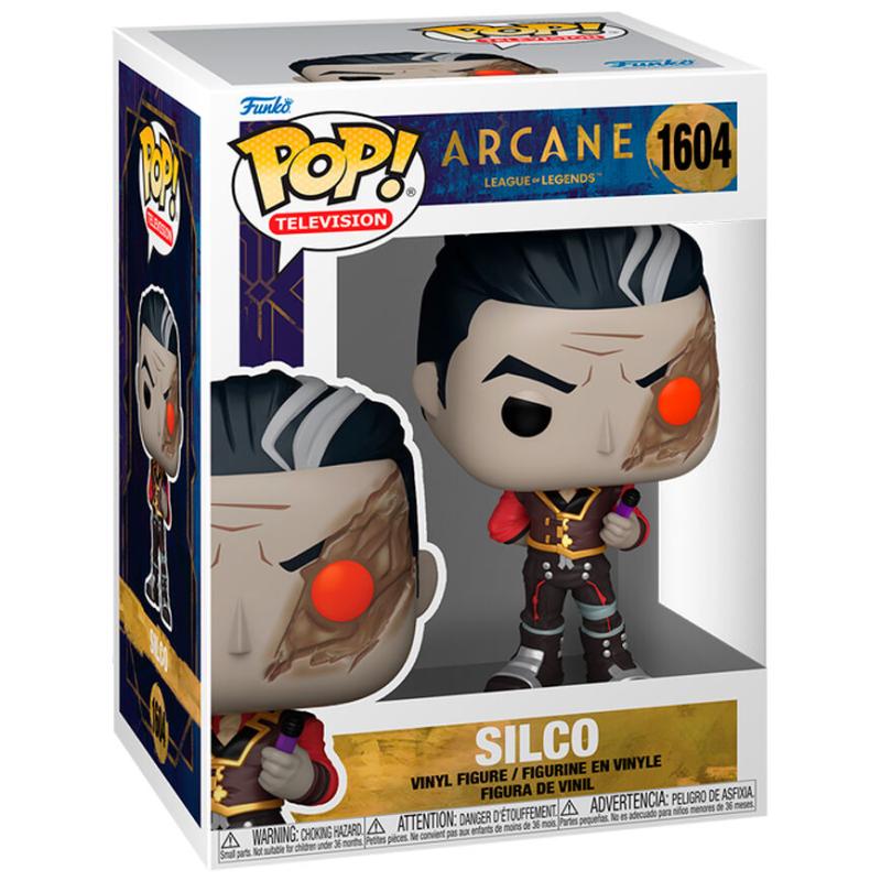 Funko -  Television League of Legends Arcane Silco    gyűjtői vinyl karakter