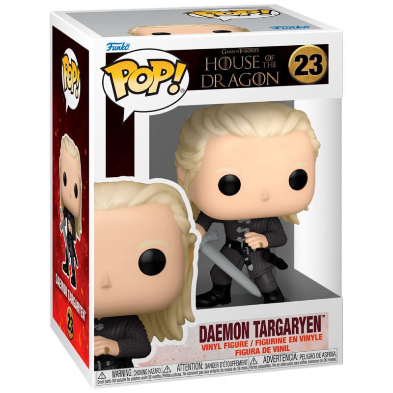 Funko -  Television  Sárkányok háza The House of the Dragon Daemon Targaryen    gyűjtői vinyl karakter