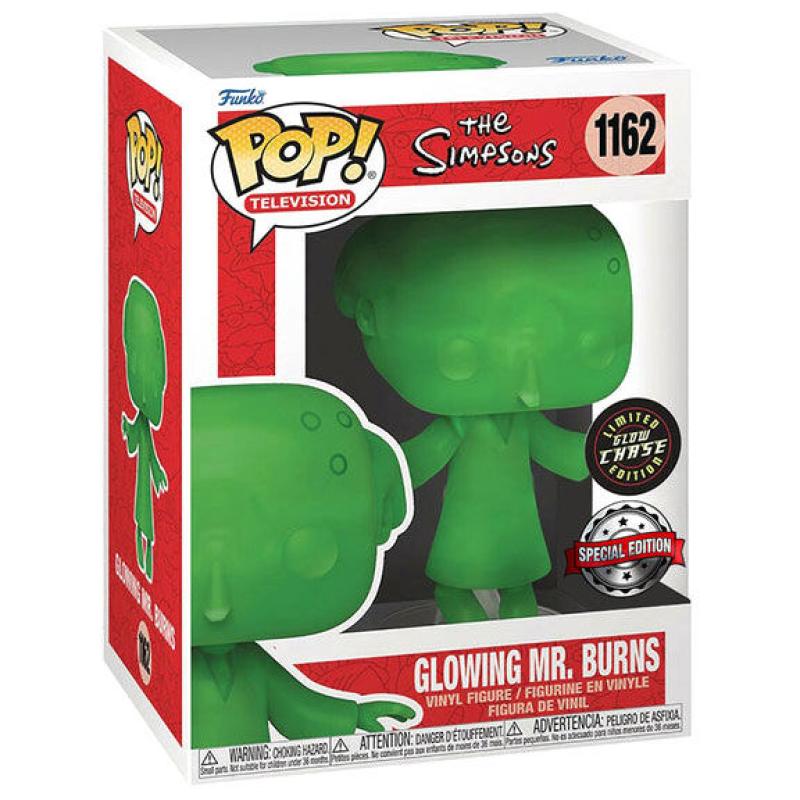 Funko -  Television Simpsons Glowing Mr.Burns Exclusive Chase    gyűjtői vinyl karakter