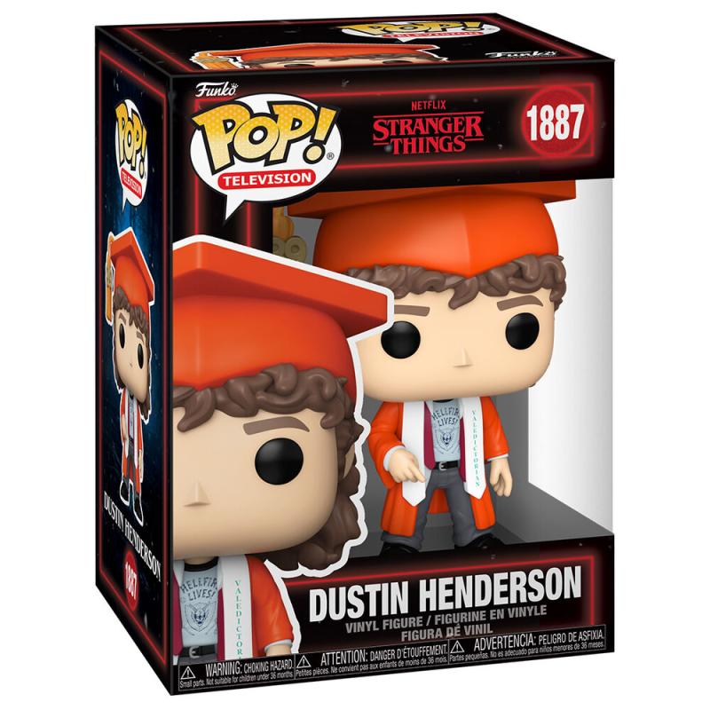 Funko -  Television Stranger Things Dustin Henderson    gyűjtői vinyl karakter