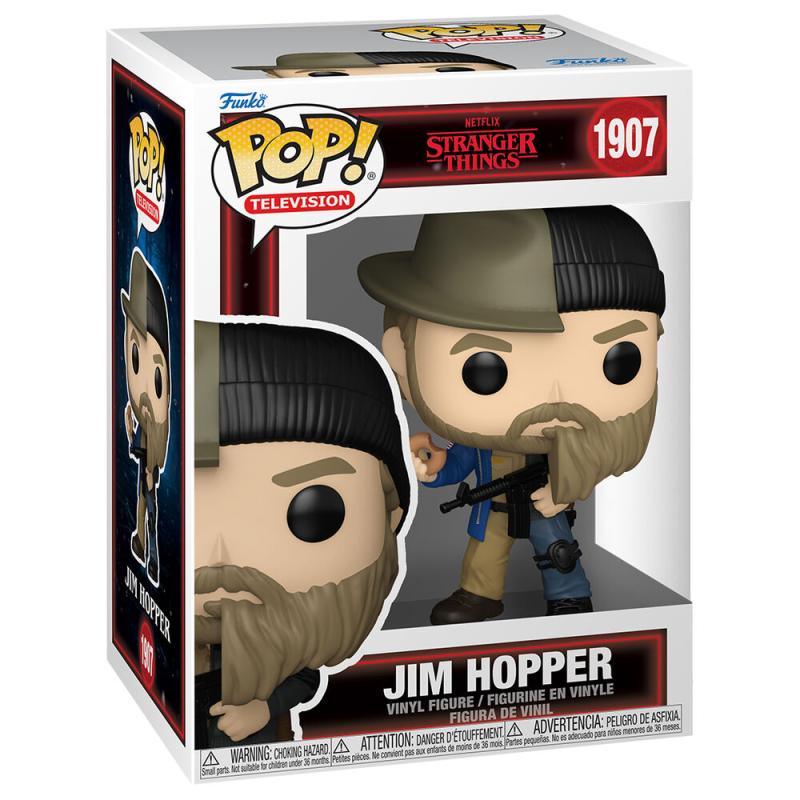 Funko -  Television Stranger Things Jim Hopper    gyűjtői vinyl karakter