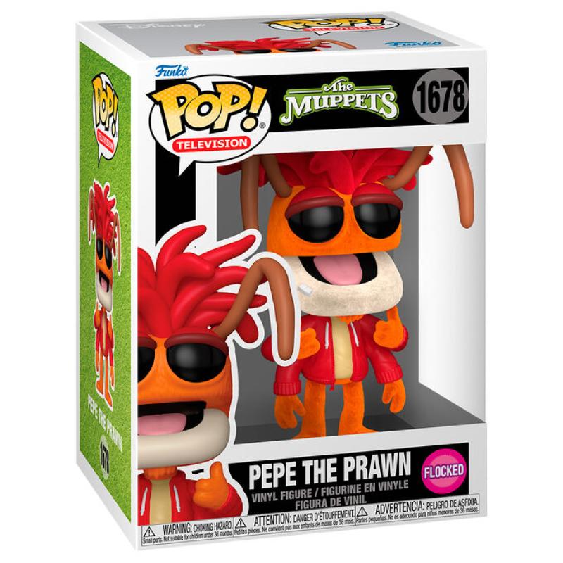 Funko -  Television The Muppets Pepe the Prawn    gyűjtői vinyl karakter