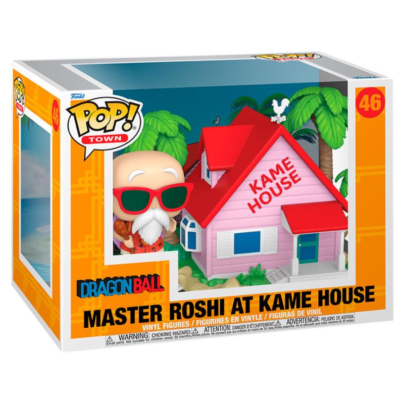 Funko -  Town Dragon Ball Master Roshi At Kame House    gyűjtői vinyl karakter