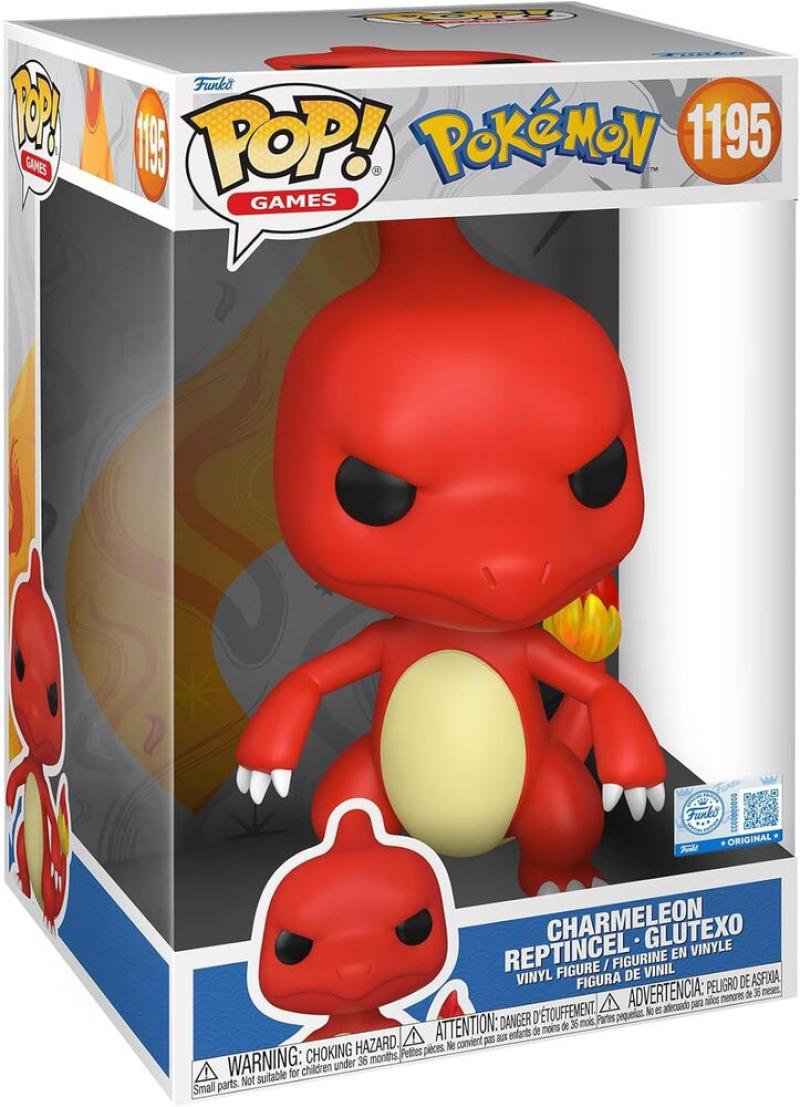 Funko -  Video & Games Jumbo Pokemon Charmeleon  25cm  gyűjtői vinyl karakter