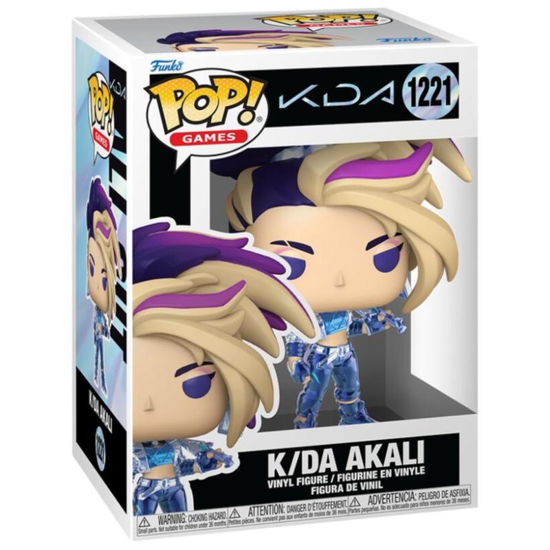 Funko -  Video & Games League of Legends K/DA Akali    gyűjtői vinyl karakter