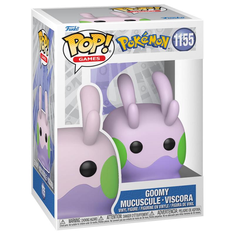 Funko -  Video & Games Pokemon Goomy Mucuscule Viscora    gyűjtői vinyl karakter