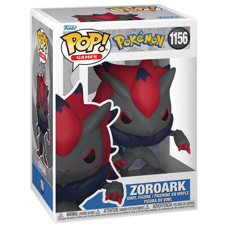 Funko -  Video & Games Pokemon Zoroark    gyűjtői vinyl karakter