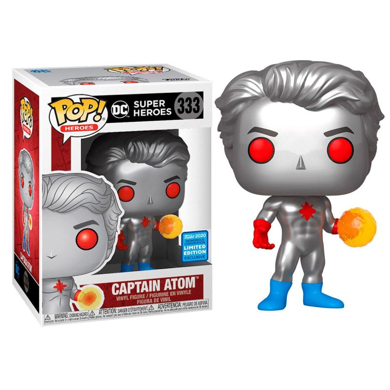 Funko - POP - DC Comics - Heroes DC Captain Atom (Exclusive) figura POP - DC Comics - Heroes DC Captain Atom (Exclusive) figura