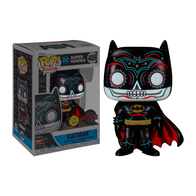 Funko - POP - DC Comics - Heroes Dia De Los DC Batman (GW)(Exclusive) figura POP - DC Comics - Heroes Dia De Los DC Batman (GW)(Exclusive) figura