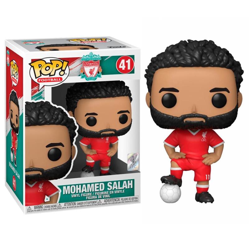 Funko  POP - Football - Foci -  Football Liverpool  Mohamed Salah 10 cm  figura