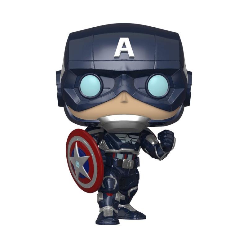 Figurine Funko Pop! Marvel - Kamala Khan (Stark Tech Suit) - Avengers Game - Vinyle Collectible ~9,5 Cm - Cadeau Pour Fans Et Collectionneurs