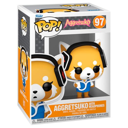 Funko -   Aggretsuko  Aggretsuko with Headphones    gyűjtői vinyl karakter