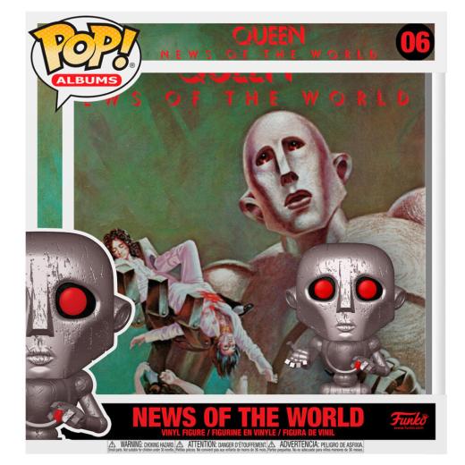Funko -  Album Queen News of the World with Album Case    gyűjtői vinyl karakter