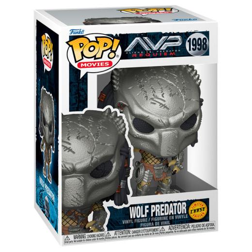 Funko -  Alien vs Predator Requiem Wolf Predator Chase    gyűjtői vinyl karakter