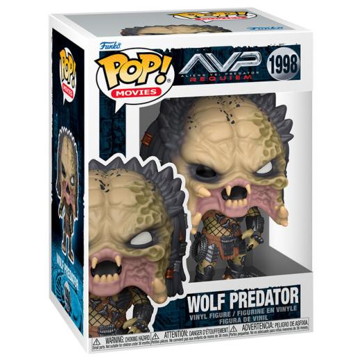 Funko -  Alien vs Predator Requiem Wolf Predator    gyűjtői vinyl karakter