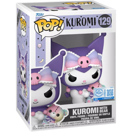 Funko -  Animations & Cartons Kuromi  Kuromi with Bear Exclusive    gyűjtői vinyl karakter