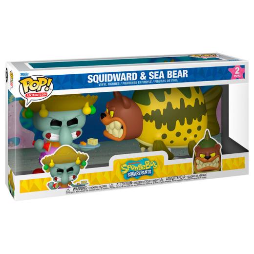 Funko -  Animations & Cartons SpongeBob SquarePants Squidward & Sea Bear 2dbos szett   figurák