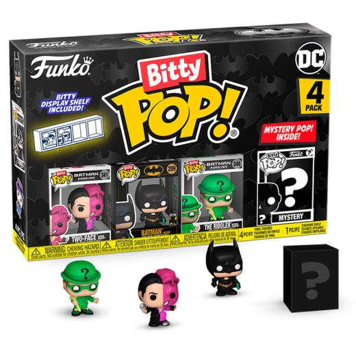 Funko -  Bitty ! DC Comics Batman 85th Anniversary TwoFace 4dbos gyűjtői vinyl karakter szett