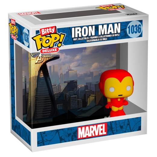 Funko -  Bitty ! gyűjtői vinyl karakter Deluxe Marvel Iron Man  Vasember  gyűjtői vinyl karakter