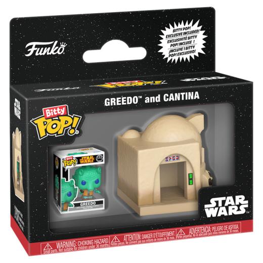 Funko -  Bitty ! gyűjtői vinyl karakter Town Star Wars Greedo and Cantina