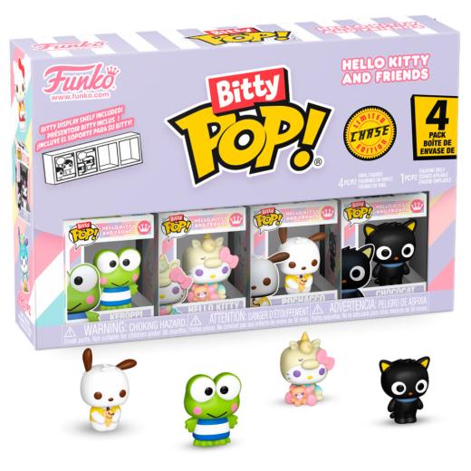 Funko -  Bitty ! Hello Kitty and Friends Keroppi chase 4dbos szett