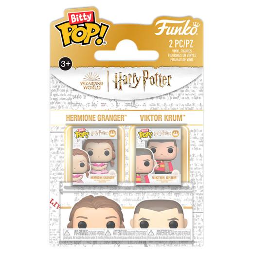 Funko -  Bitty ! Sanrio Harry Potter Hermione & Krum 2dbos gyűjtői vinyl karakter szett