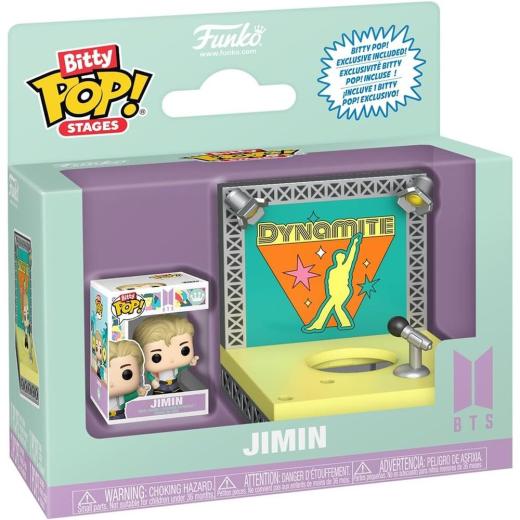 Funko -  Bitty ! Stages gyűjtői vinyl karakter BTS  Dynamite  Jimin