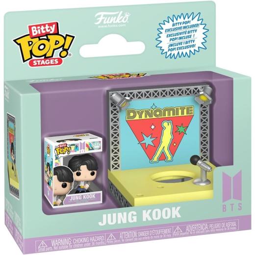 Funko -  Bitty  ! Stages gyűjtői vinyl karakter BTS  Dynamite  Jung Kook