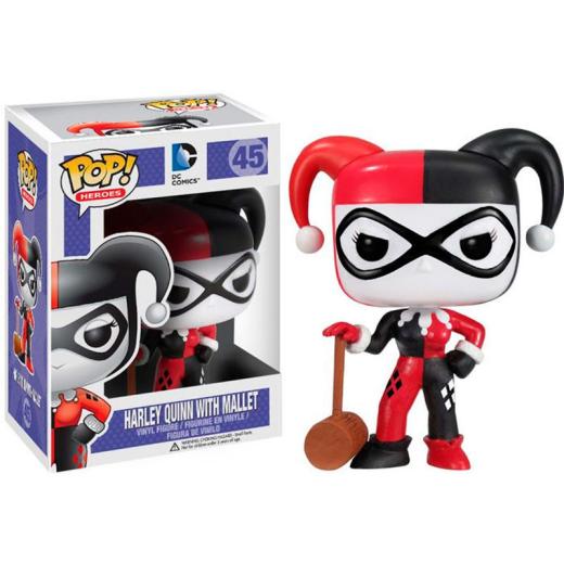 Funko -  DC Comics  Harley Quinn with mallet Exclusive    gyűjtői vinyl karakter