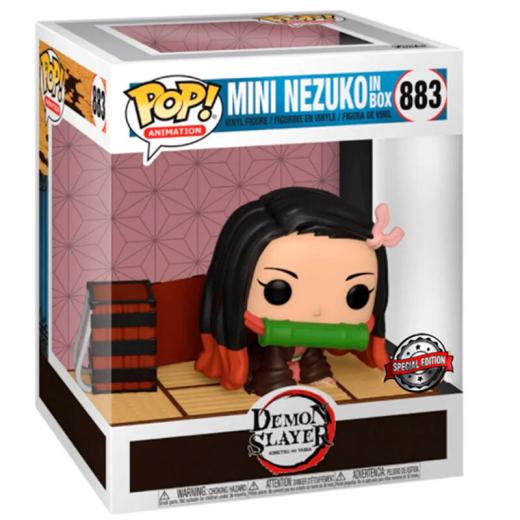 Funko -  Deluxe Demon Slayer Kimetsu no Yaiba Mini Nezuko Exclusive   15cm gyűjtői vinyl karakter