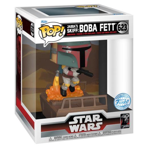 Funko -  Deluxe Star Wars Boba Fett Exclusive   15cm gyűjtői vinyl karakter