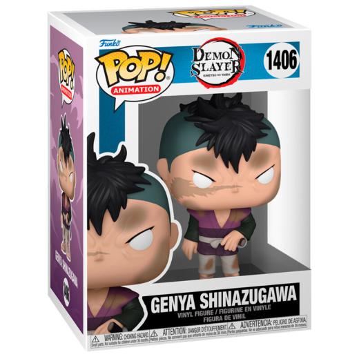 Funko -  Demon Slayer Kimetsu no Yaiba Genya Shinazugama   gyűjtői vinyl karakter