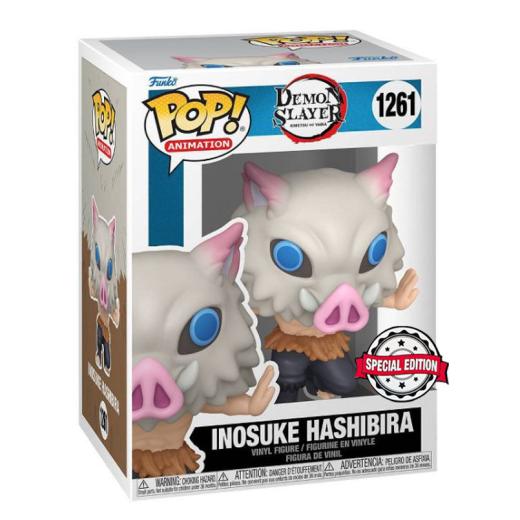 Funko -  Demon Slayer Kimetsu no Yaiba Inosuke Hashibira Exclusive    gyűjtői vinyl karakter