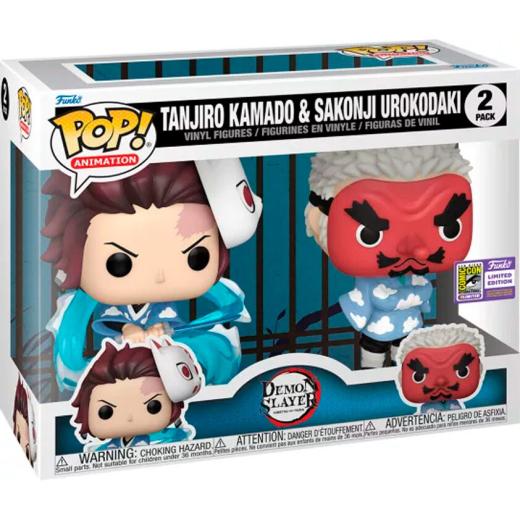 Funko -  Demon Slayer Kimetsu no Yaiba Tanjiro Kamado & Sakonji Urokodaki 2db   figurák