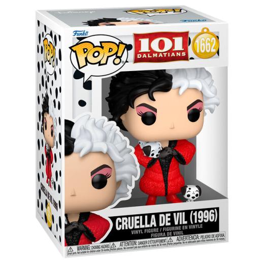 Funko -  Disney 101 Dalmatians Cruella de Vil (1996)  Szörnyella    gyűjtői vinyl karakter