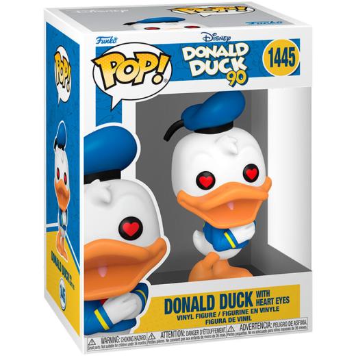 Funko -  Disney 90th Anniversary Donald Duck with heart eyes    gyűjtői vinyl karakter
