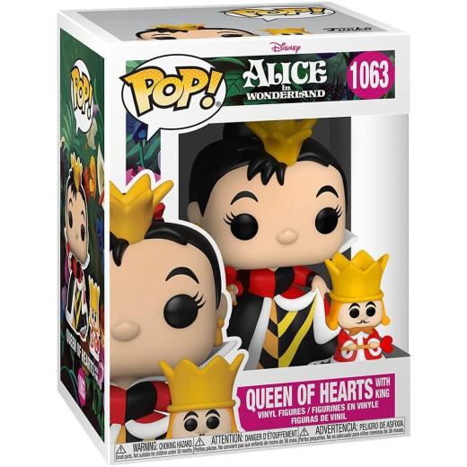 Funko -  Disney Alice in Wonderland 70th Queen with King    gyűjtői vinyl karakter