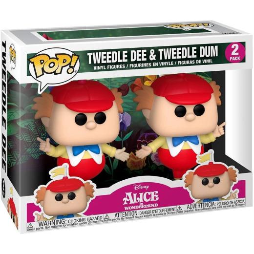 Funko -  Disney Alice in Wonderland 70th Tweedle Dee and Dum 2dbos  gyűjtői vinyl karakter szett